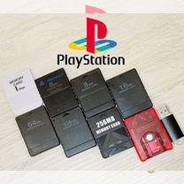 PS2 и PS1 Карты памяти