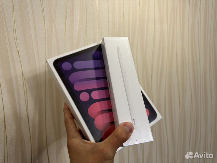 iPad mini 64gb purple + pencil