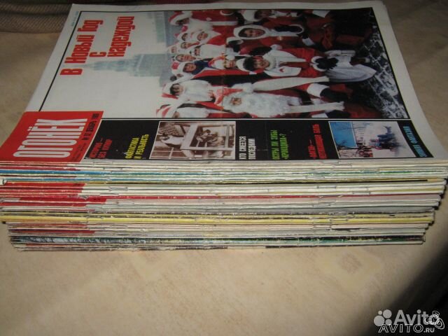 Журналы Огонек за 1986, 1987, 1989 годы