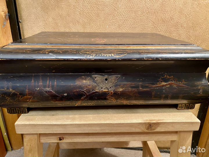 Старинная шкатулка Старый китай