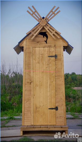 Уличный туалет с установкой ELE1000