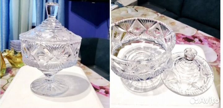 Посуда СССР (2): салатники, пепельница, ваза