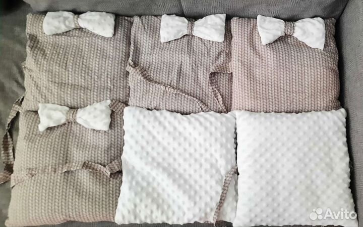 Бортики и балдахин в кроватку