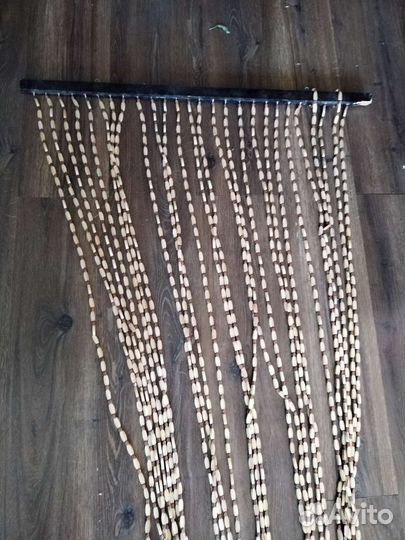 Штора деревянная