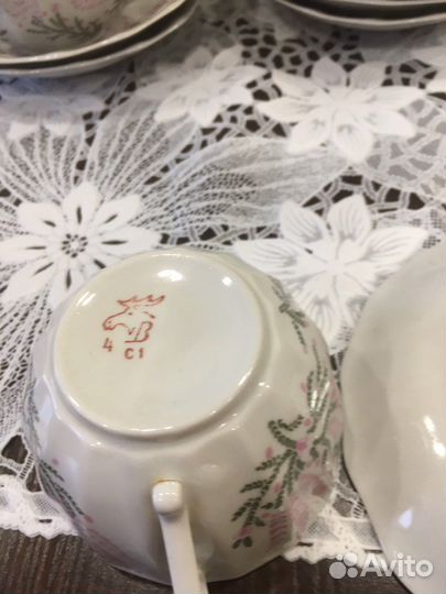 Чашка с блюдцем