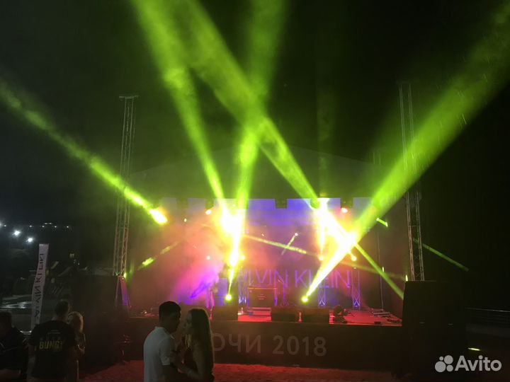 Аренда звук, свет, Сцена, Экраны led в Сочи