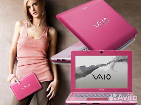 Нетбук Sony Vaio VPC-W12S1R/P (4V1V) Pink