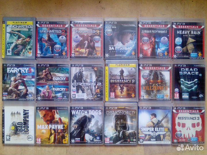 Игры на. сони 3