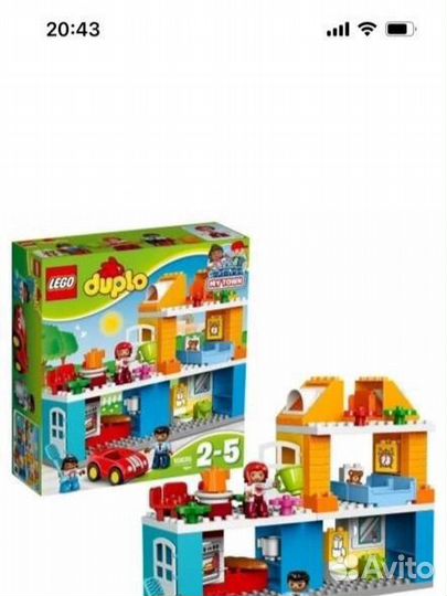 Lego duplo дом,пиццерия