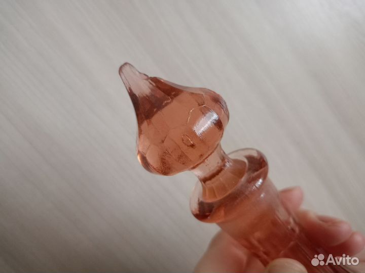 Графин СССР цветное стекло