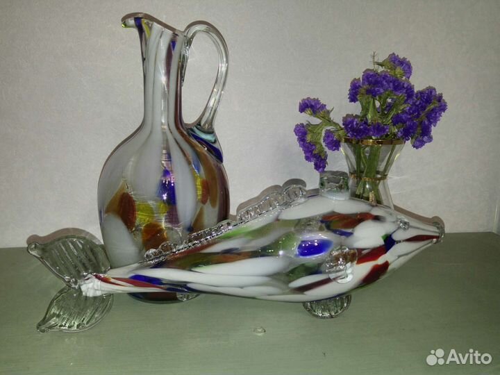 Цветное гутное стекло