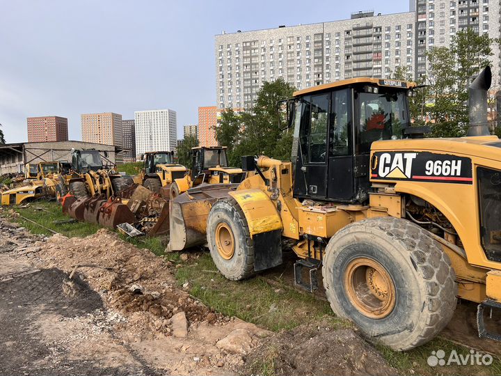 Фронтальный погрузчик CAT 966H, 2008