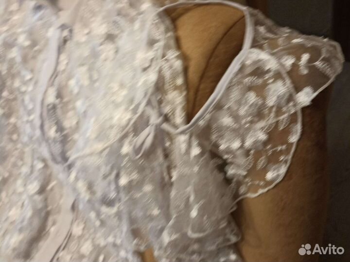 Блузка белая для девочек