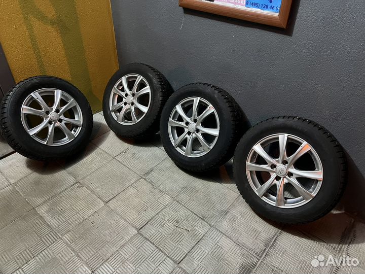 Колеса зимнии185 65 r15 на hyundai solaris