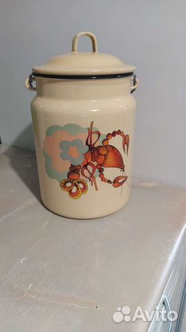 Бидон эмалированный СССР
