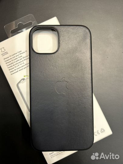 Чехол оригинал iPhone 13 Leather Case MagSafe