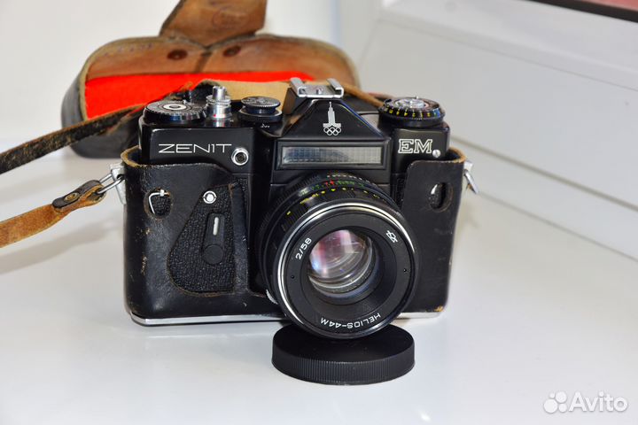 Зенит ем Олимпийский Экспортный фотоаппарат СССР