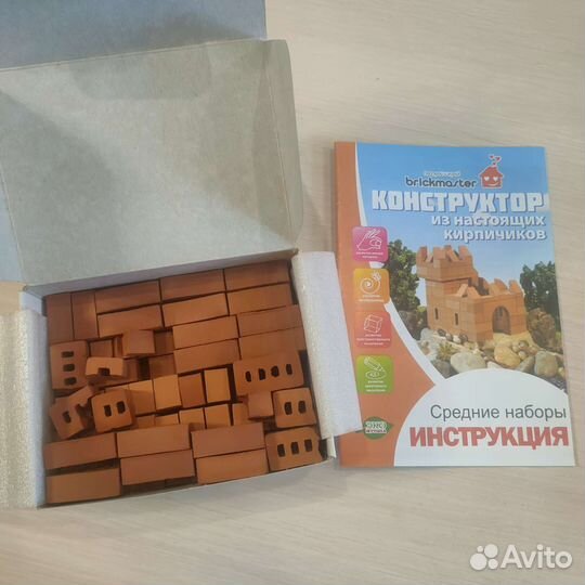 Конструктор из настоящих кирпичиков