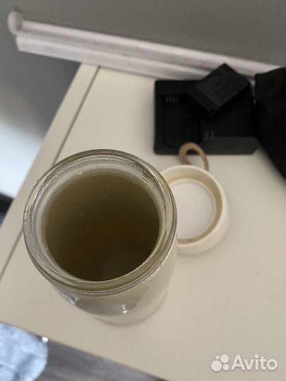 Бутылка для воды стеклянная