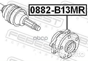 Ступица 0882-B13MR 0882-B13MR Febest