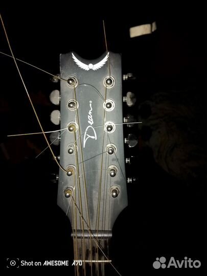 Акустическая гитара 12 струнная