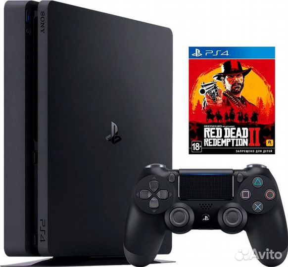 Аренда PlayStation 4 / PSs4 прокат + 2 геймпада