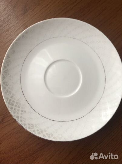 Чайный сервиз на 4 персоны Костяной фарфор