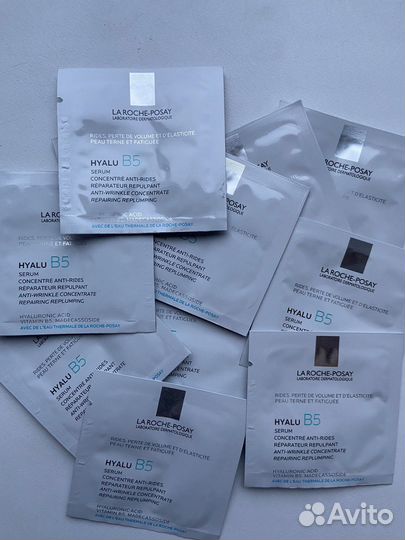 Много пробников La roche posay