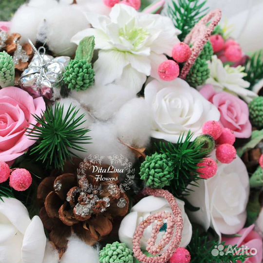 Букет цветов из полимерной глины