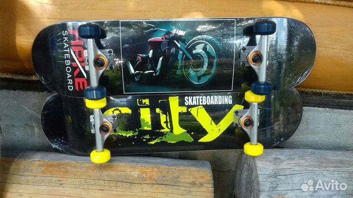 Скейтборды трюковые Coolstep и hpke