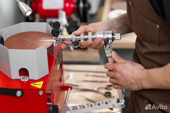 Заточной набор для парикмахерского инструмента