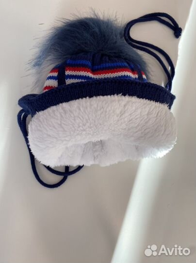 Шапка зимняя на мальчика р. 40-42