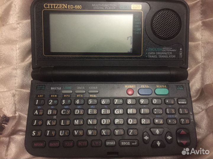 Электронный переводчик citizen ED-680
