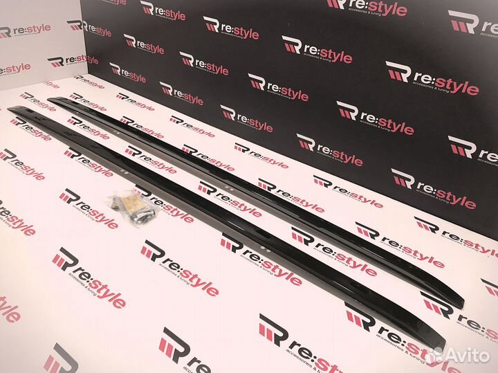 Рейлинги Lexus LX570 / LX450d с16г Black Vision