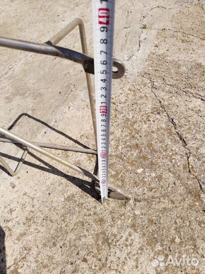 Багажник для мотоцикла из нержавейки