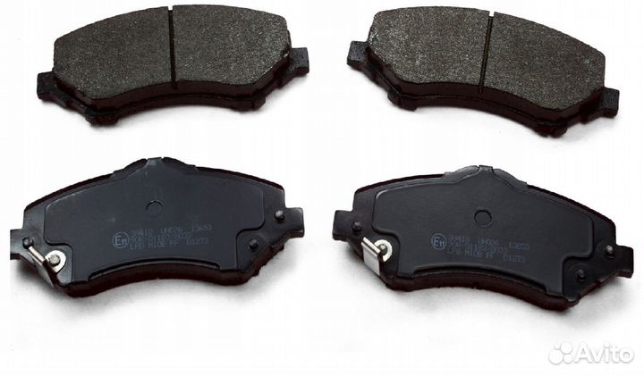 Тормозные колодки задние elantra, i30, ceed