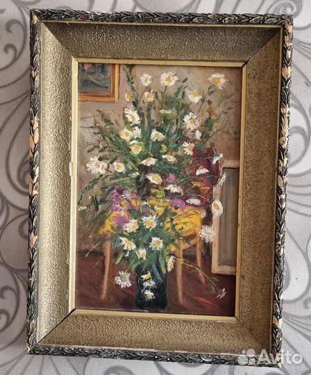 Картина С.Агапова Ромашки 60x40 см