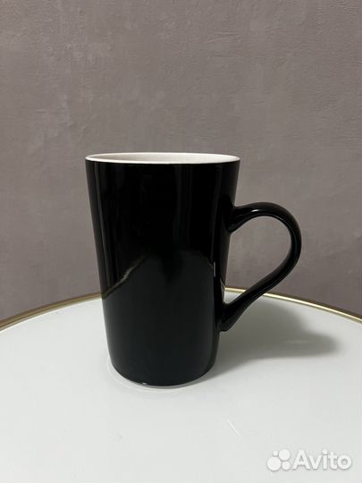 Стильная Черная кружка чашка