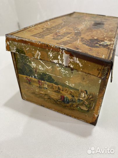 Коробка жестяная абрикосов и сыновья