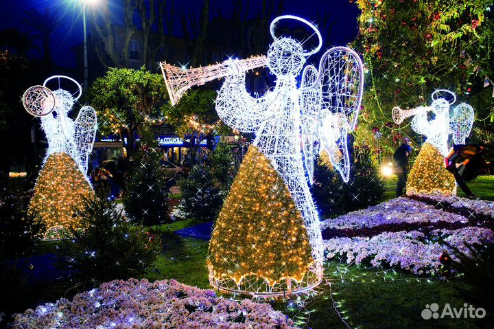 Светящиеся фигуры и светодиодные декорации