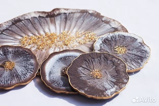 Посуда из эпоксидной смолы