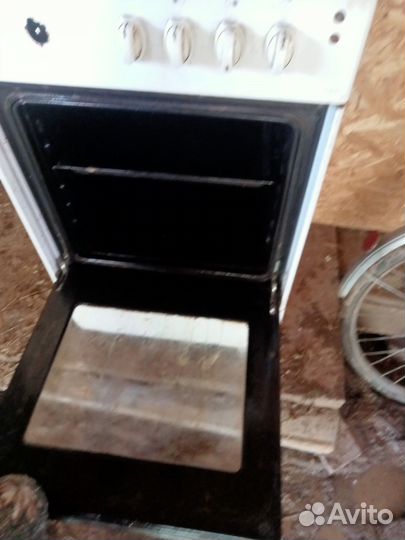 Плита электрическая бу с духовкой (веко)
