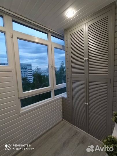 Обшивка балкона