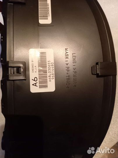 Панель приборов Chevrolet Aveo T250/255