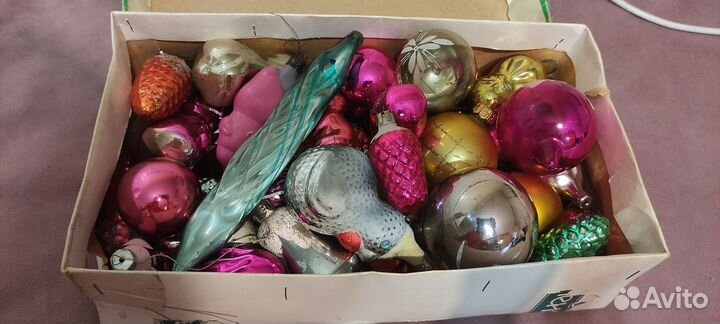 Елочные игрушки СССР