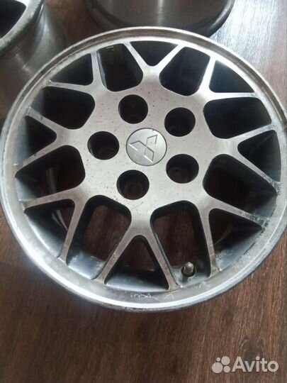 Литые диски r15 Mitsubishi 4 штуки