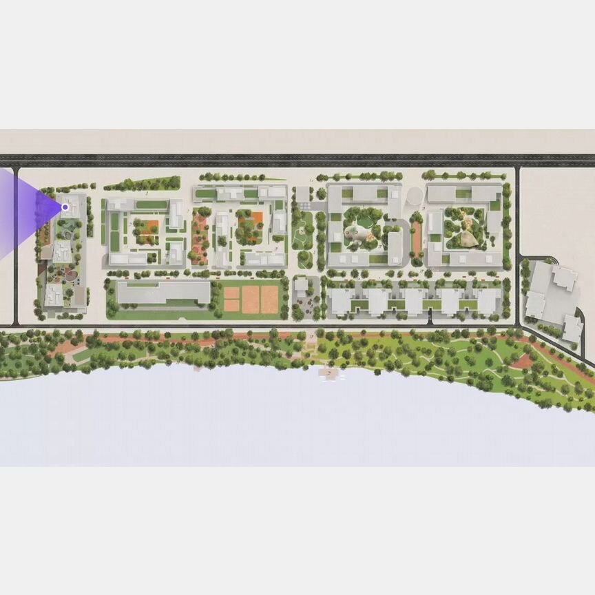 1-к. квартира, 36,8 м², 11/53 эт.
