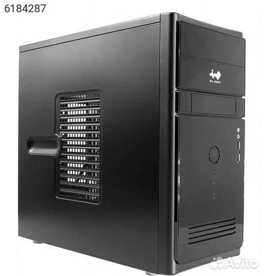 Корпус InWin ENR021 Minitower 450Вт чёрный, 618428