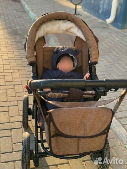Коляска трансформер 3 в 1 бу