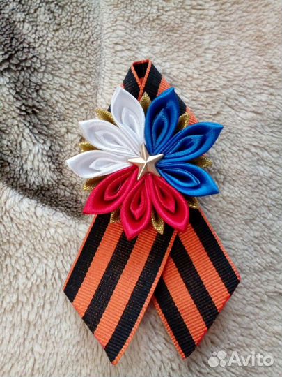 Георгиевская лента брошь